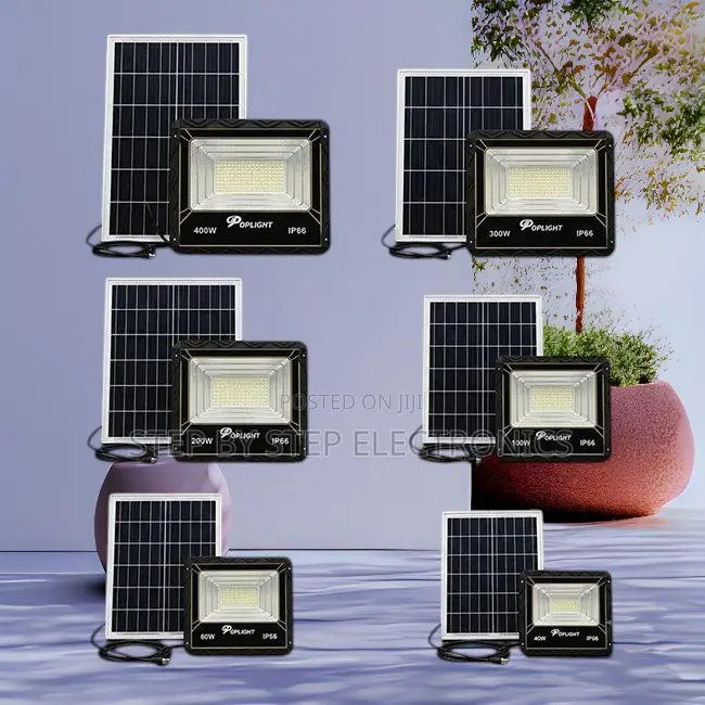 Intelligent 60W 400W 500W Solar Flood Light Wholesale