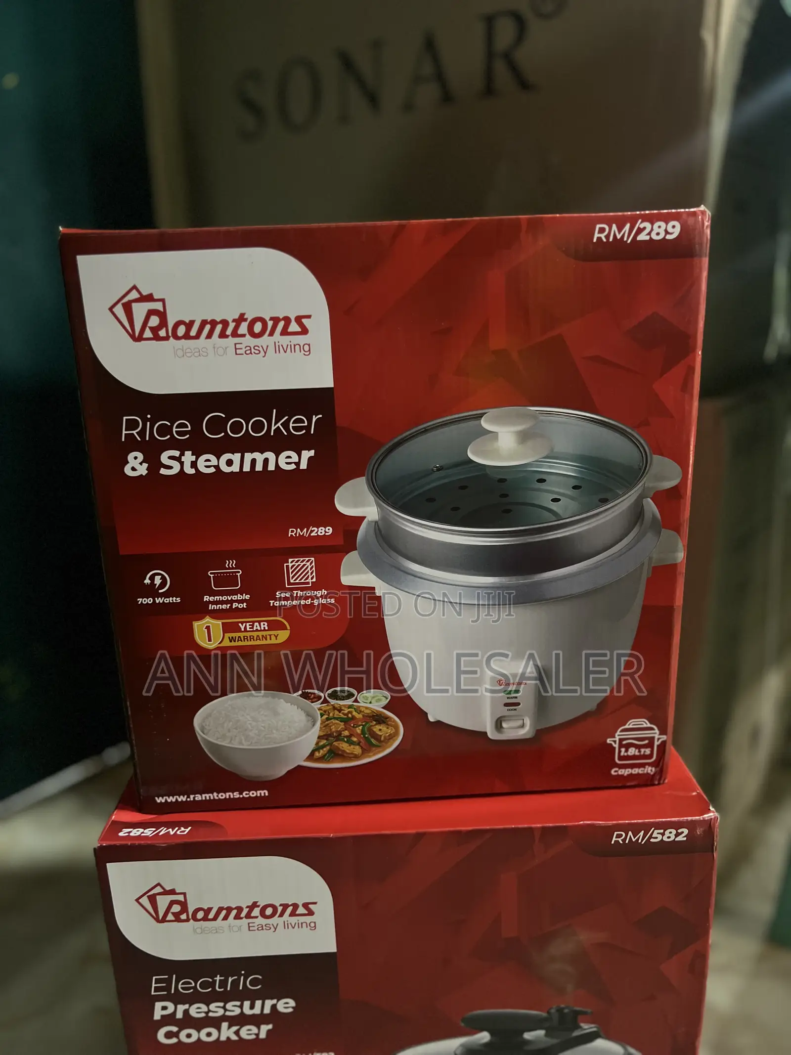 Rice Cooker and Steamer(1YR WRTY)