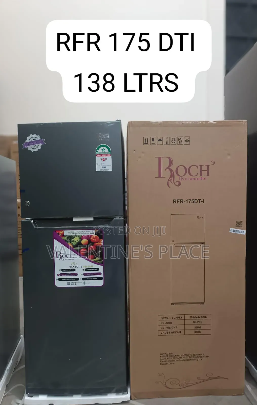 Roch Refrigerator RFR -175dt-1