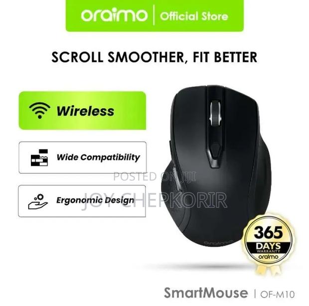 Oraimo ClickFlow 2 Ergonomic Multi-Mode Bluetooth Wireless Mouse - thumbnail 2