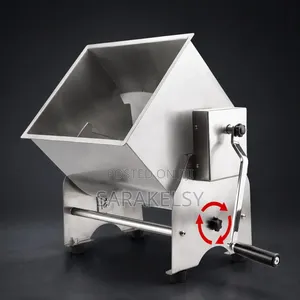 Meat Processing Set: 22L Mixer (Tilt Tank) 5L Sausage Stuffer