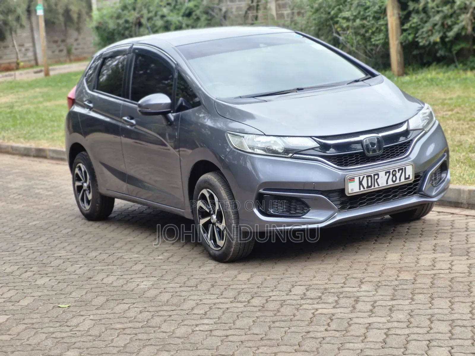Honda Fit 2017 Gray