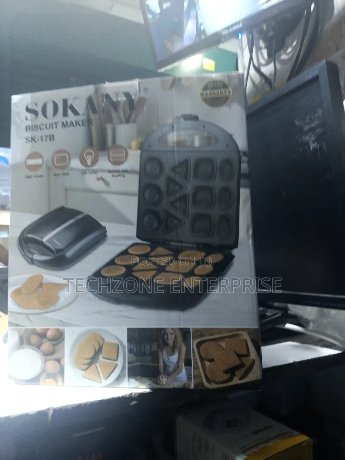 Sokany Biscuit Machine Multipurpose-Non Stick Cake Maker 