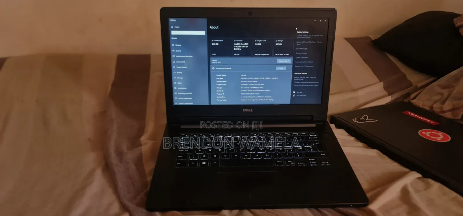 Laptop Dell Latitude E7240 8GB Intel Core i5 HDD 1T