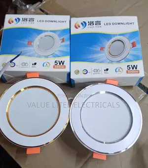 5W Round Downlight Panel Recessed