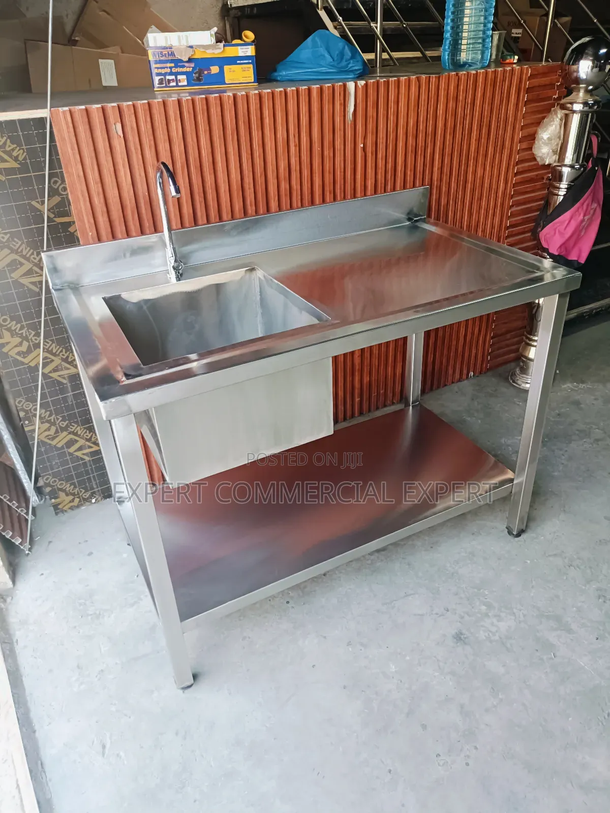 Single Bowl Stainless Steel Kitchen Sink