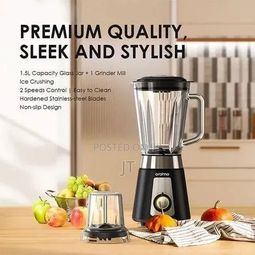 Oraimo Smart Blender OH-B1 1.5L *With Glass* Speeds Control Blender