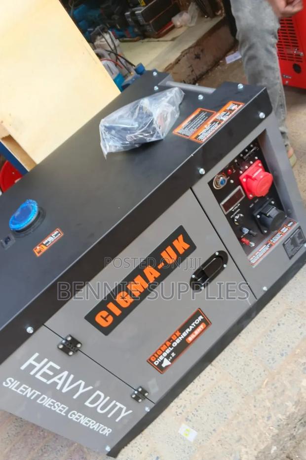 Cigma UK Silent Diesel Generator 15kva With ATS