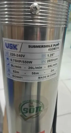 Professional Submersible Water Pump/550w/0.75hp Submersible Water Pump
