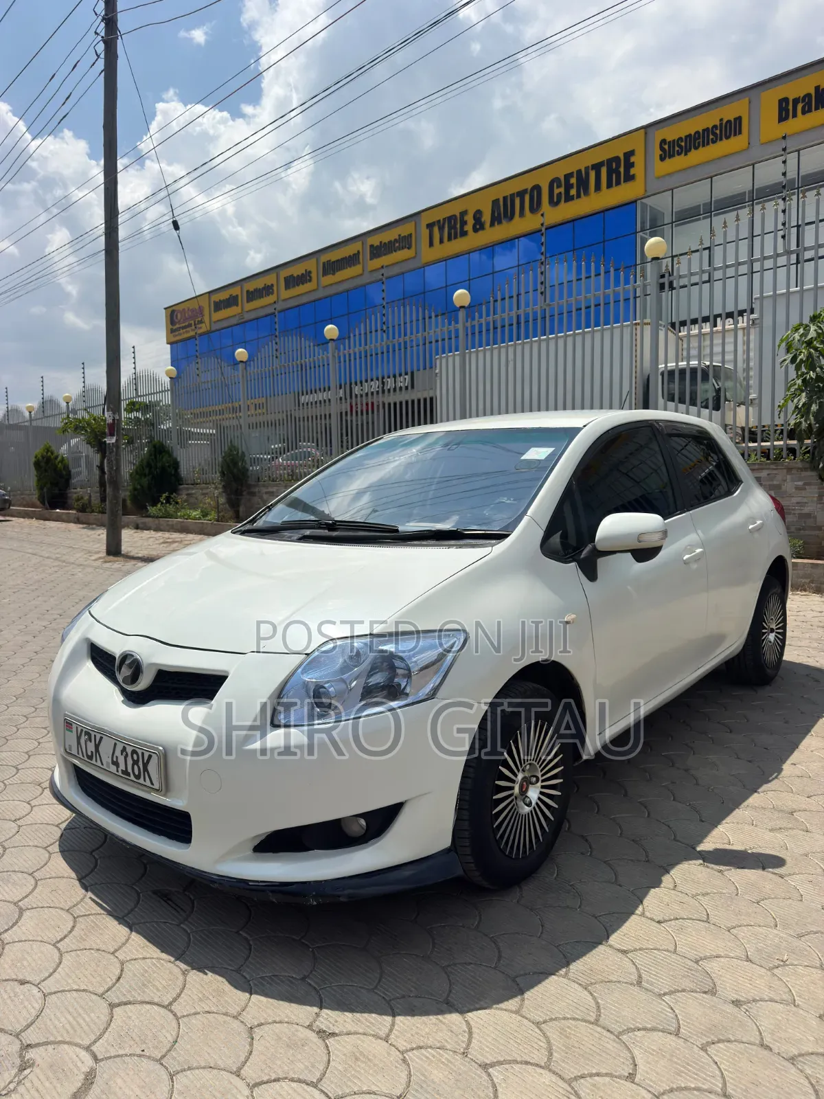 Toyota Auris 2009 White