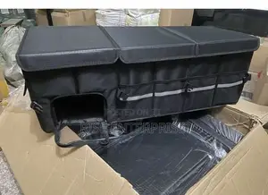 Quality 90cm Car Boot Organizer With Shoe Section Multi-Pockets