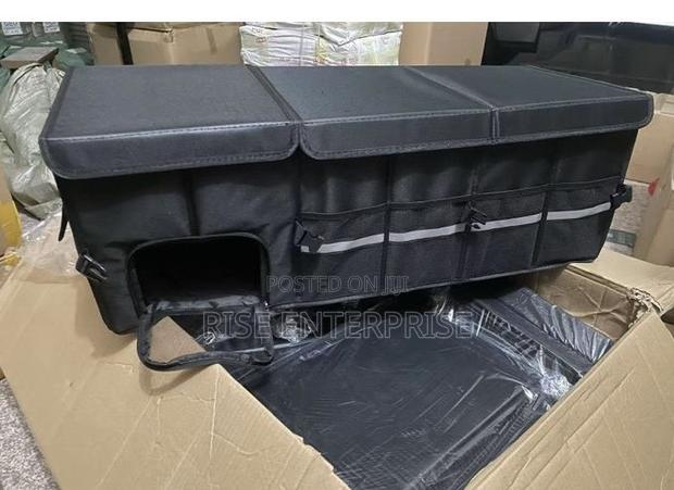Quality 90cm Car Boot Organizer With Shoe Section Multi-Pockets