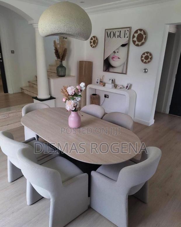 Orca Deco 6 Seater Dining Table - main view
