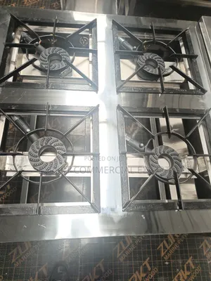 Four Burner Stainless Steel
