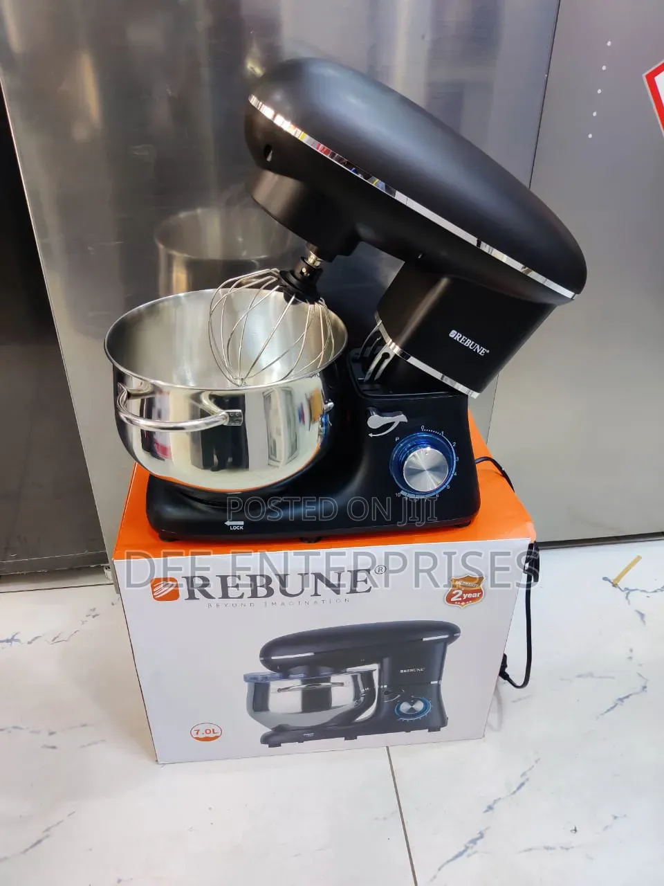 Rebune 7l Commercial Stand Mixer