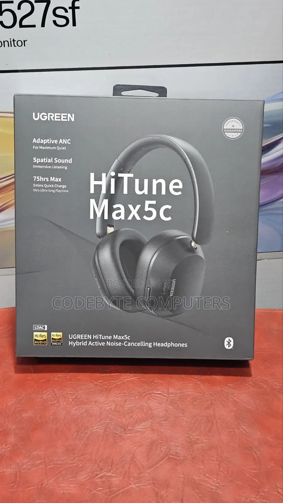 UGREEN HiTune Max5c Hybrid Active Noise-Cancelling Headphones