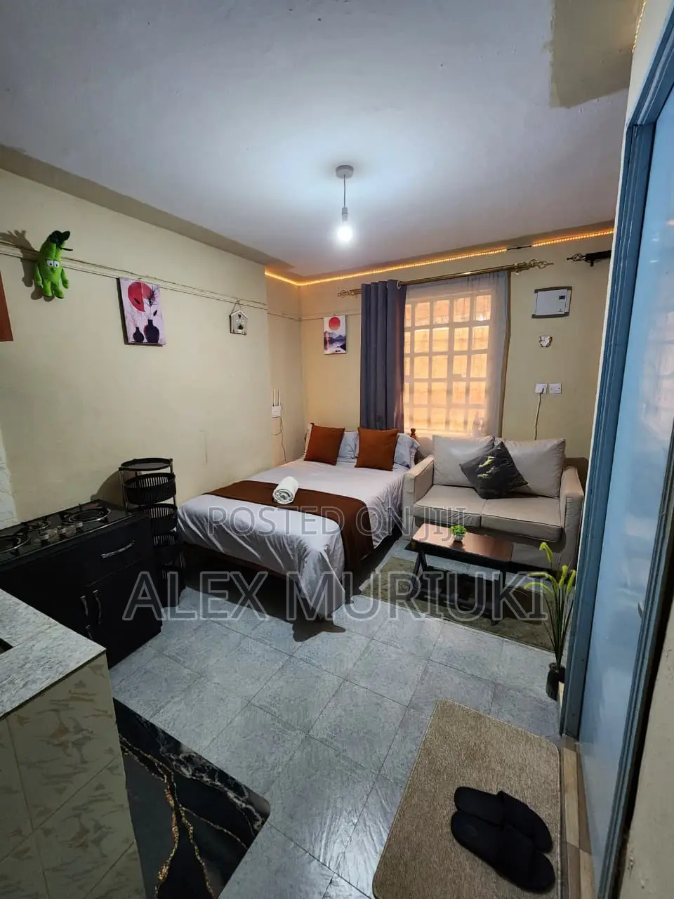 Neon Studio Airbnb in Juja Near Jkuat