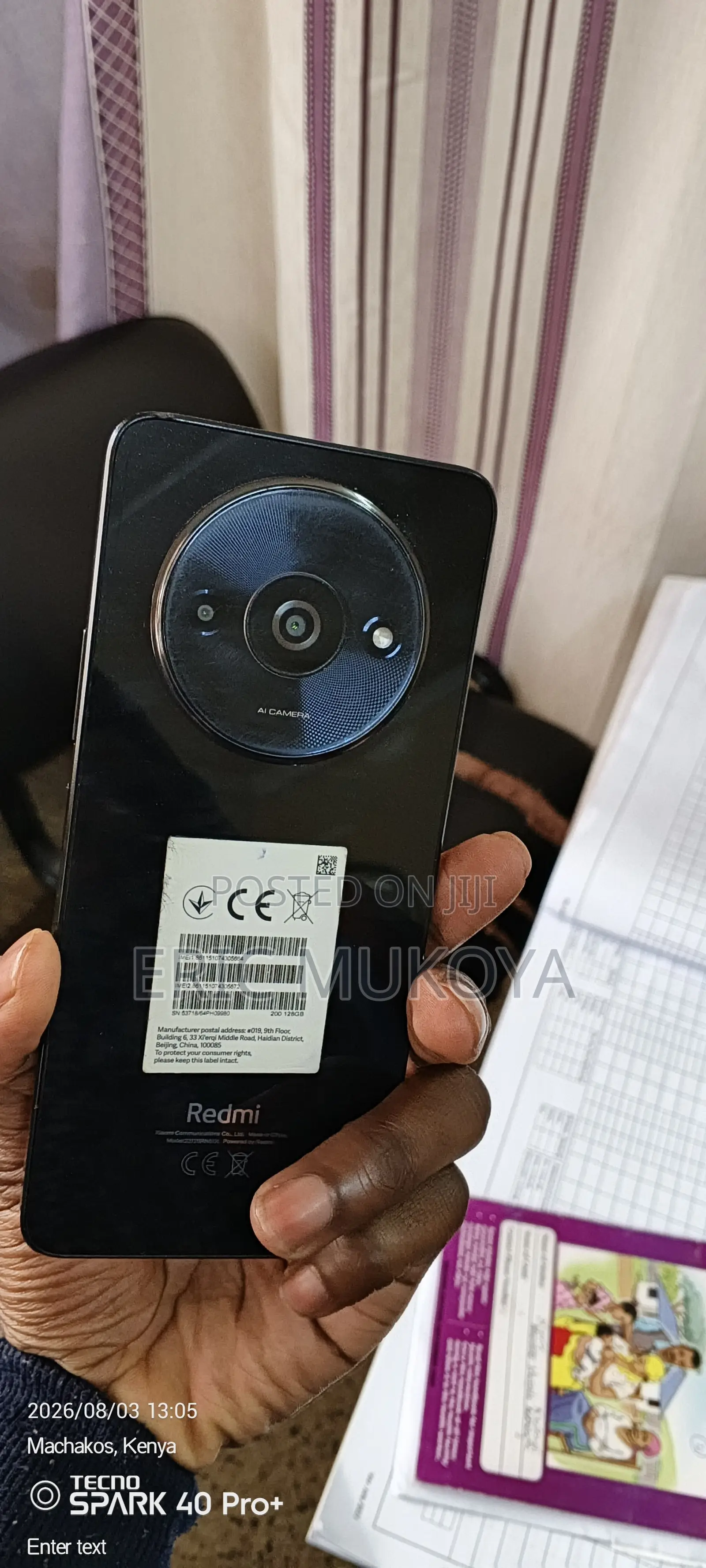Xiaomi Redmi A3 128 GB Black