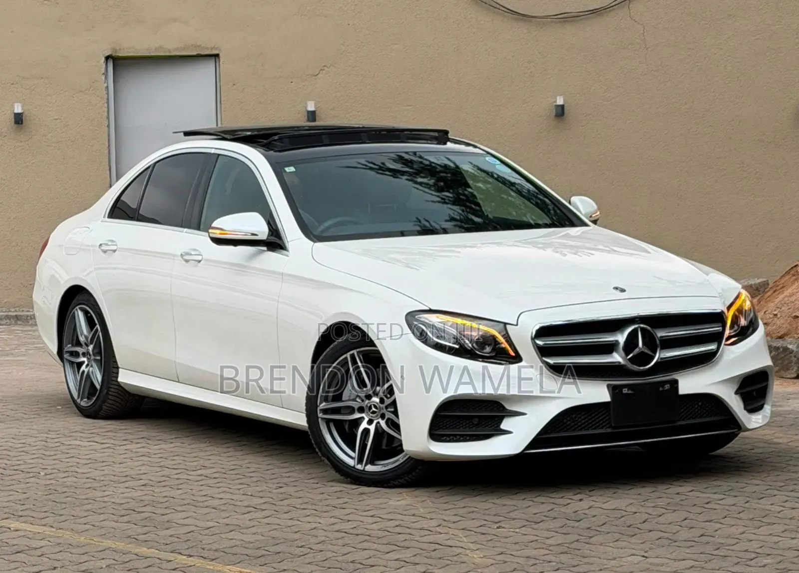 Mercedes-Benz E200 2020 White