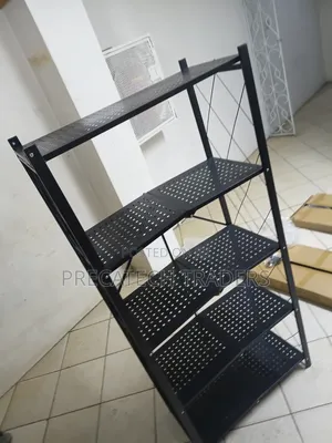 5-Tier Metal Kitchen Storage Rack – Heavy Duty Organizer
