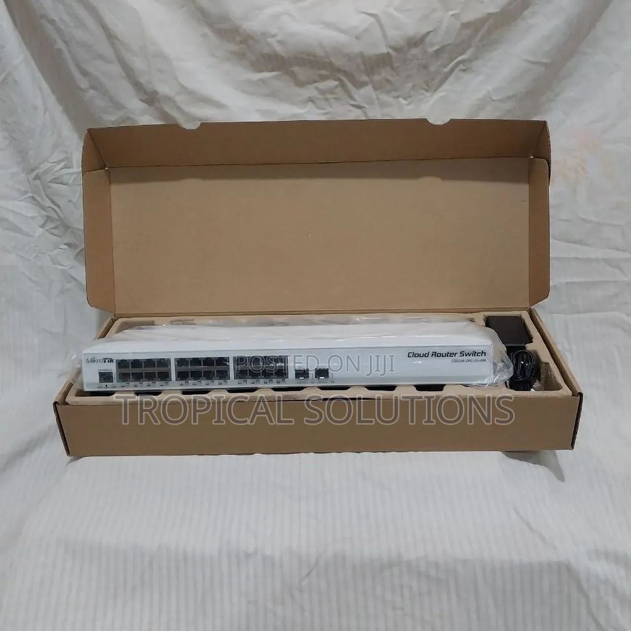 MikroTik (CRS326-24G-2S+RM) 24 Gigabit Port Switch With 2 X SFP+