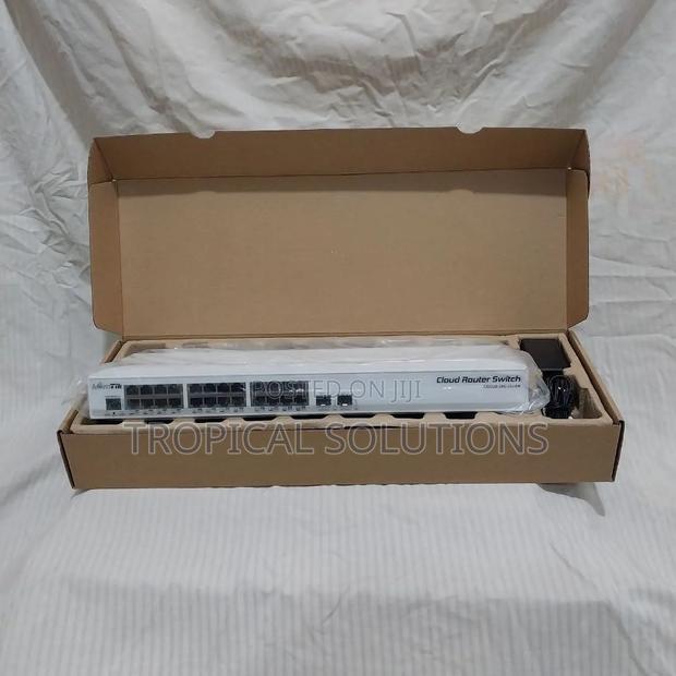 MikroTik (CRS326-24G-2S+RM) 24 Gigabit Port Switch With 2 X SFP+