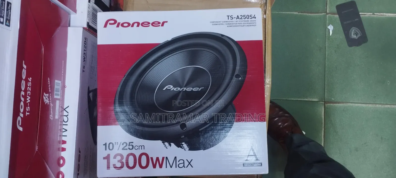 Ts-A250s4 Pioneer 10" 4ohm SVC Sub Woofer 1300s