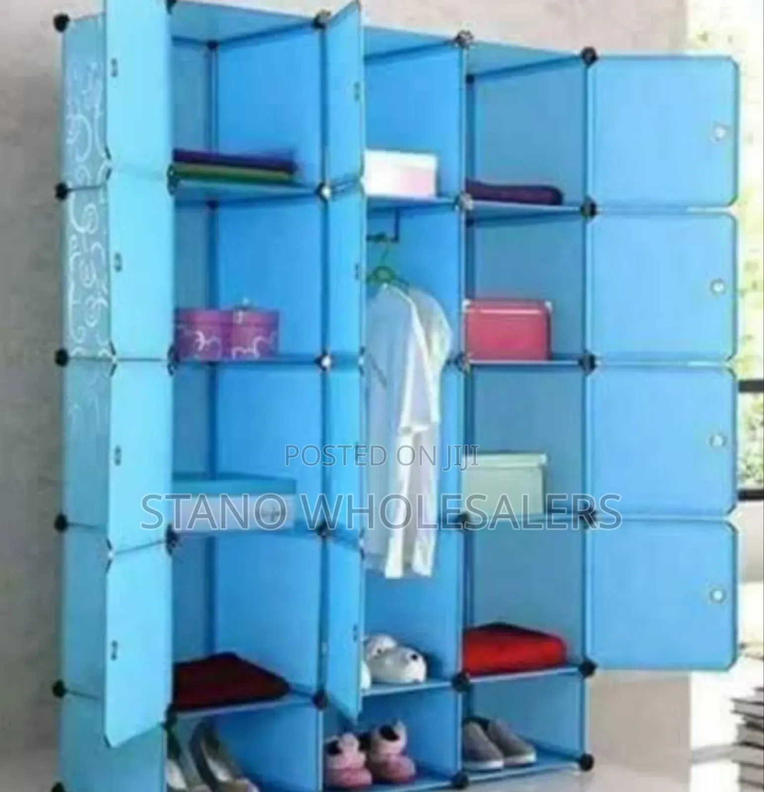 Plastics Wardrobe 3 Column