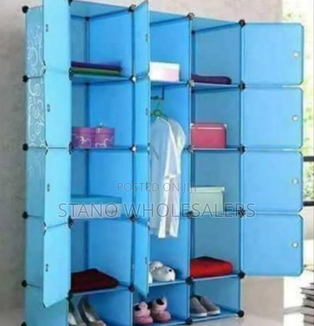 Plastics Wardrobe 3 Column - main view