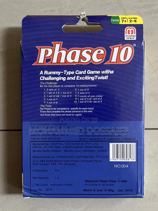 Phase 10 Card Game - thumbnail 2