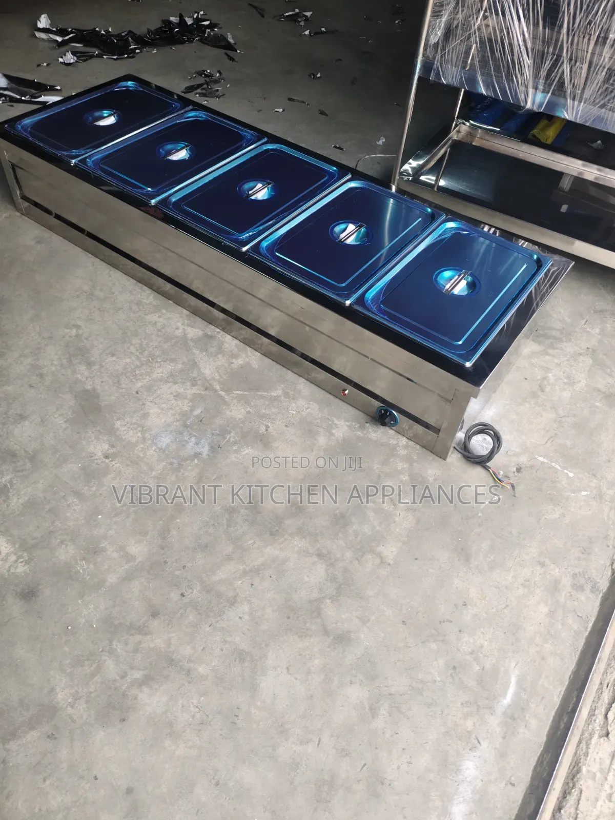 5‐Pan Table‐Top Food Warmer