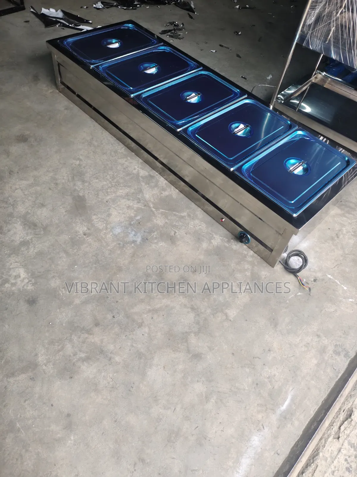 5‐Pan Table‐Top Food Warmer