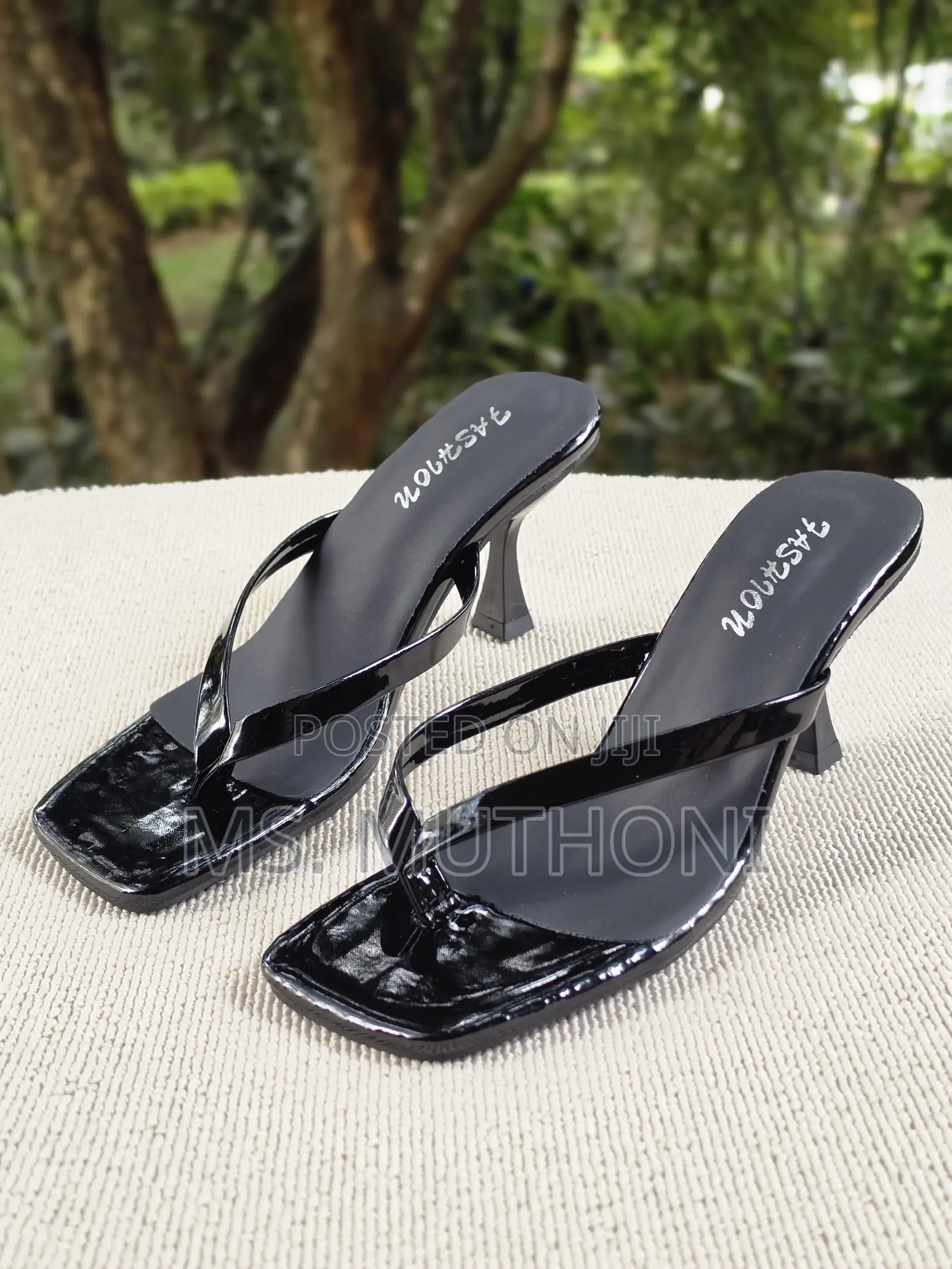 Elegant Comfy Chic Pyramid Heel Size 38-41