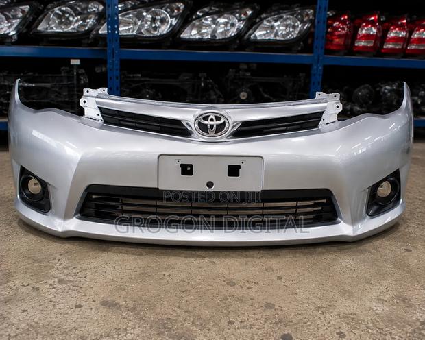 Title Toyota Axio 2015–2018 Genuine Ex-Japan Front Bumper - thumbnail 2