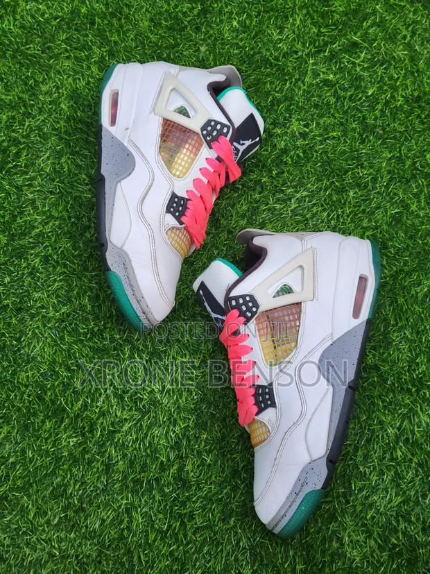 Jordan 4 Retro Lucid Green Rasta - main view
