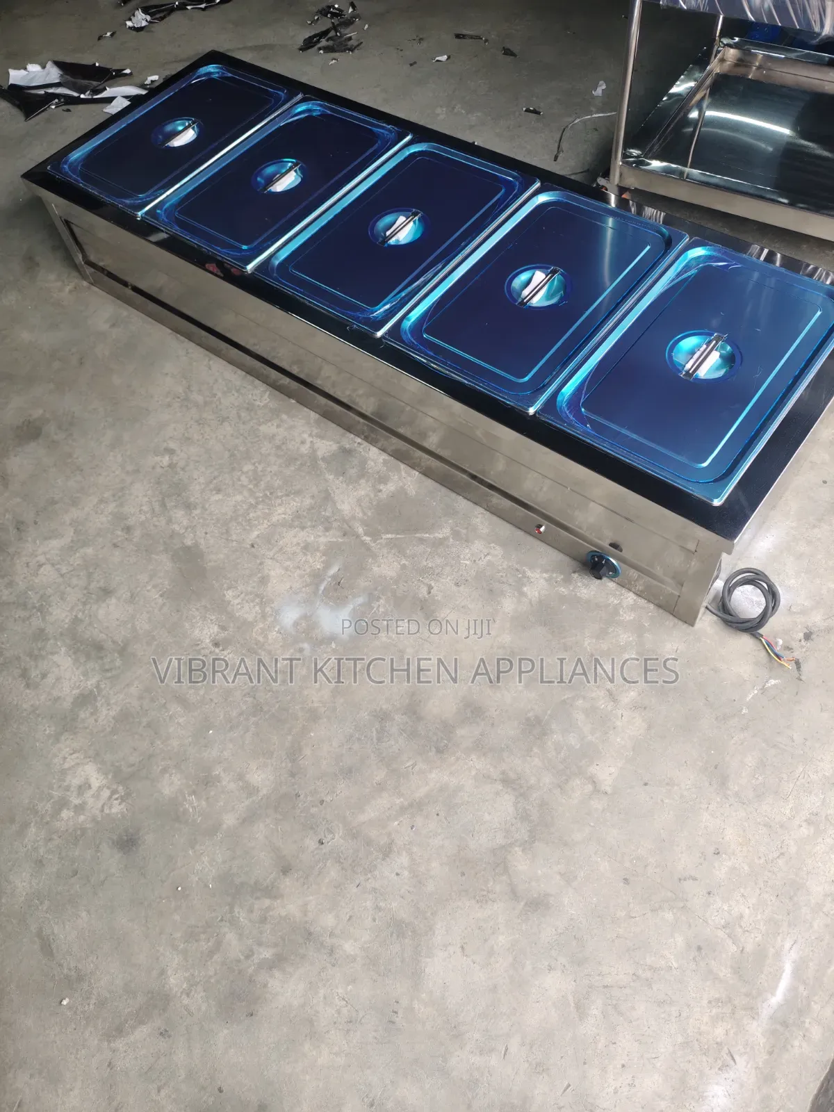 5‐Pan Table‐Top Food Warmer
