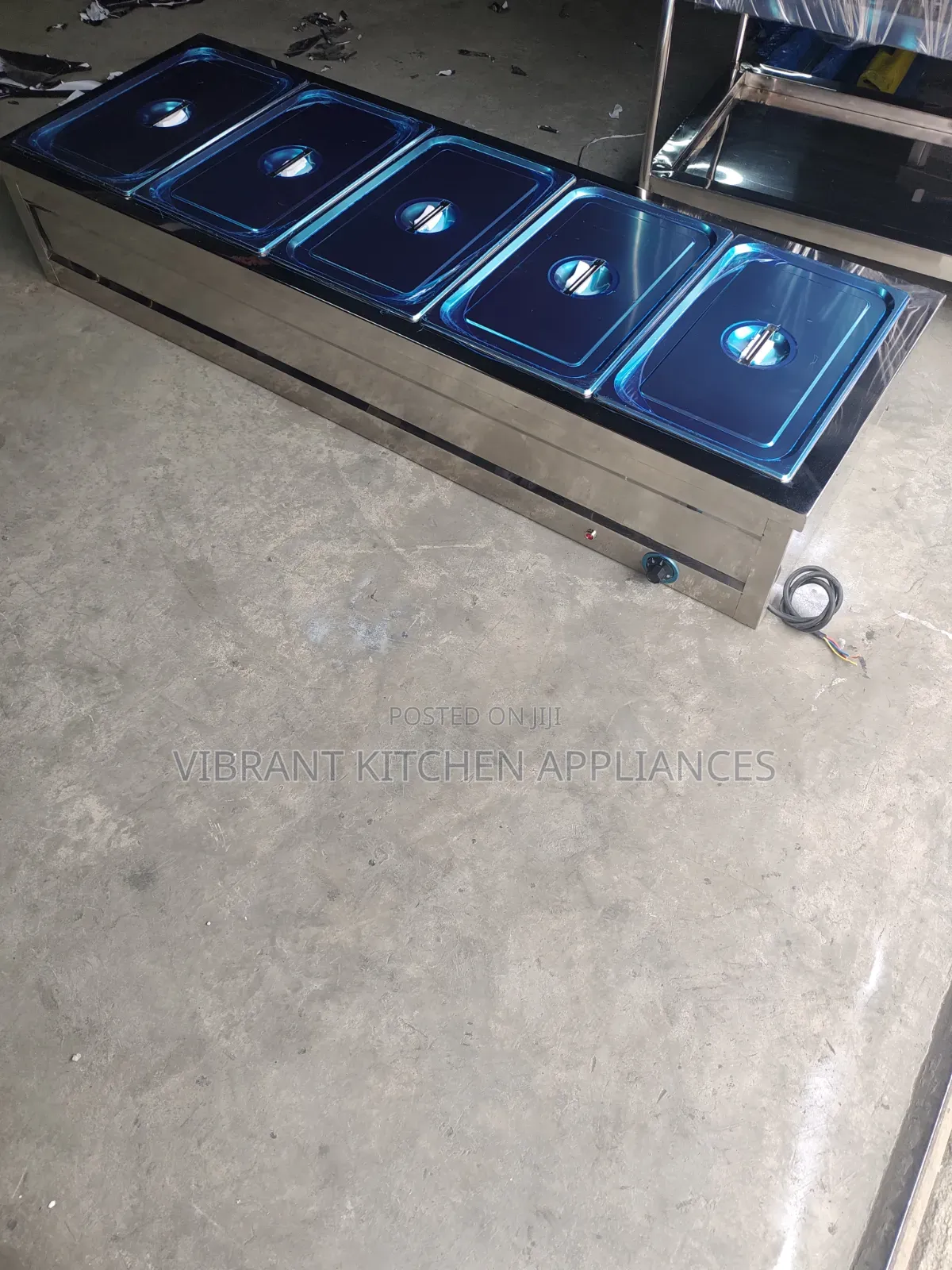 5‐Pan Table‐Top Food Warmer