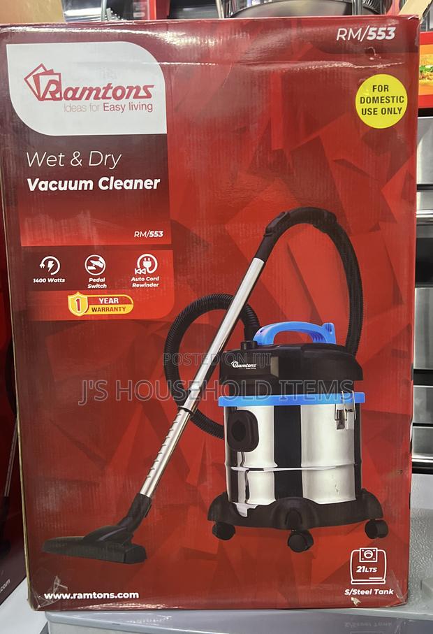 21 Liters Ramtons Vacuum Cleaner - thumbnail 2