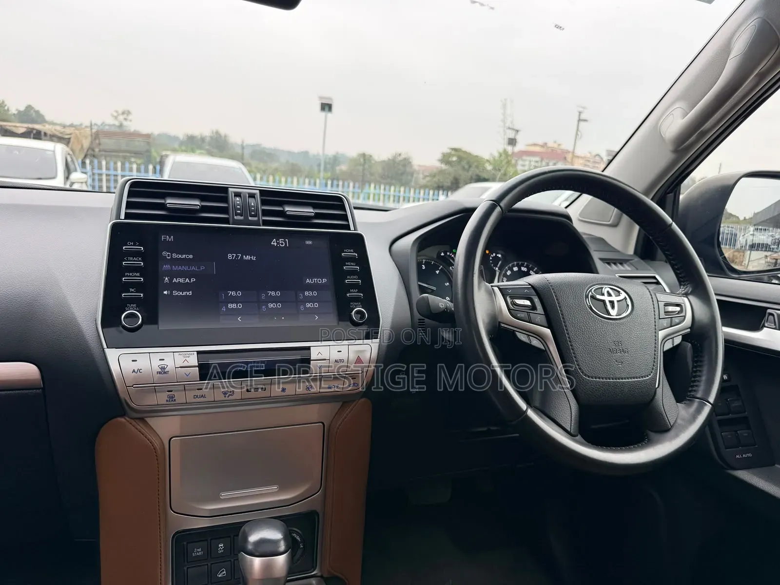Toyota Land Cruiser Prado 2021 Black