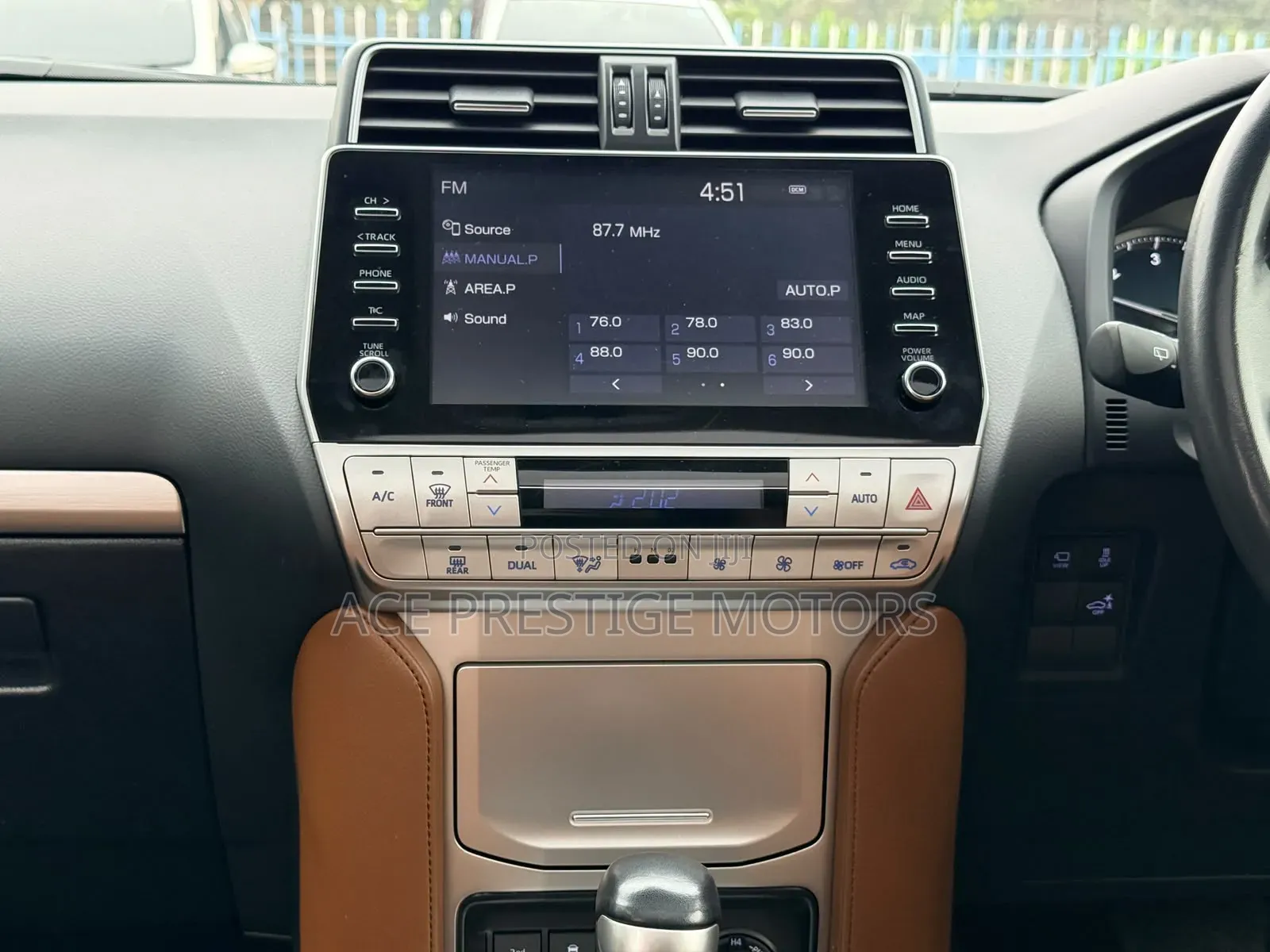 Toyota Land Cruiser Prado 2021 Black