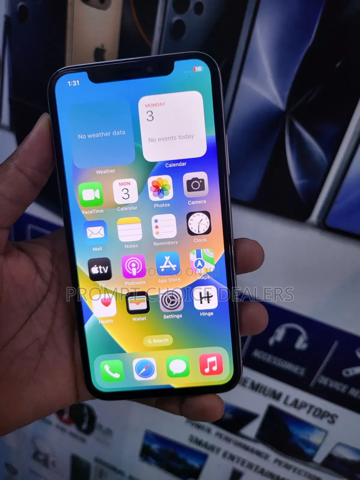 Apple iPhone X 256 GB White