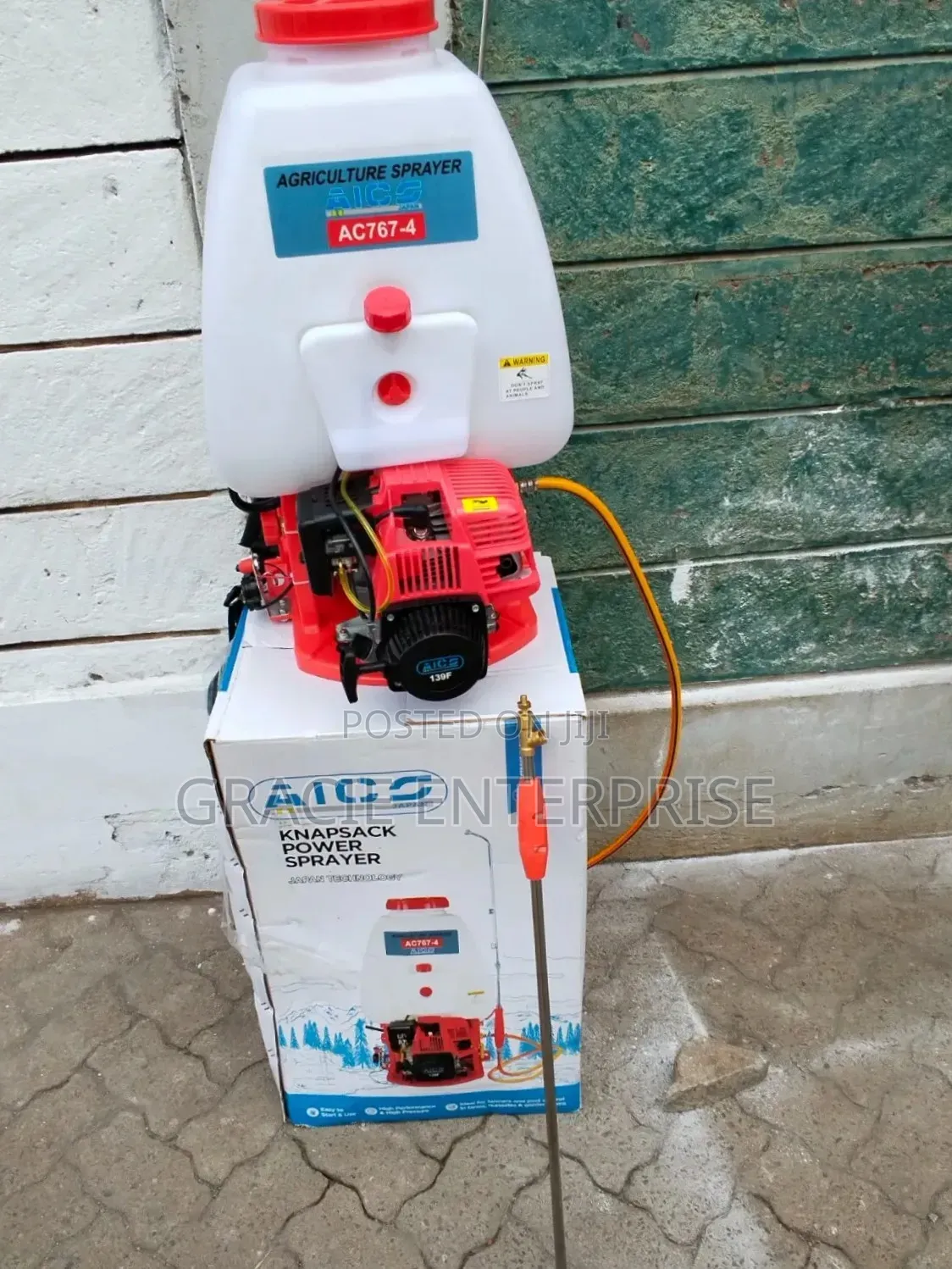 25L 4 Stroke Petrol Knapsack Sprayer