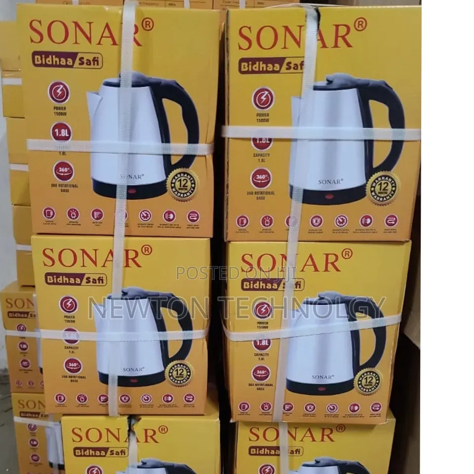 2 Litres Sonar Electric Water Kettle