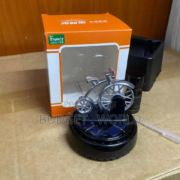 Pirate Rotating Solar Car Perfume Diffuser Dashboard Ornament