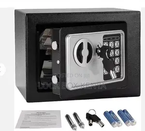 Electronic Digital Mini Safe Box 2.5kg - Black.