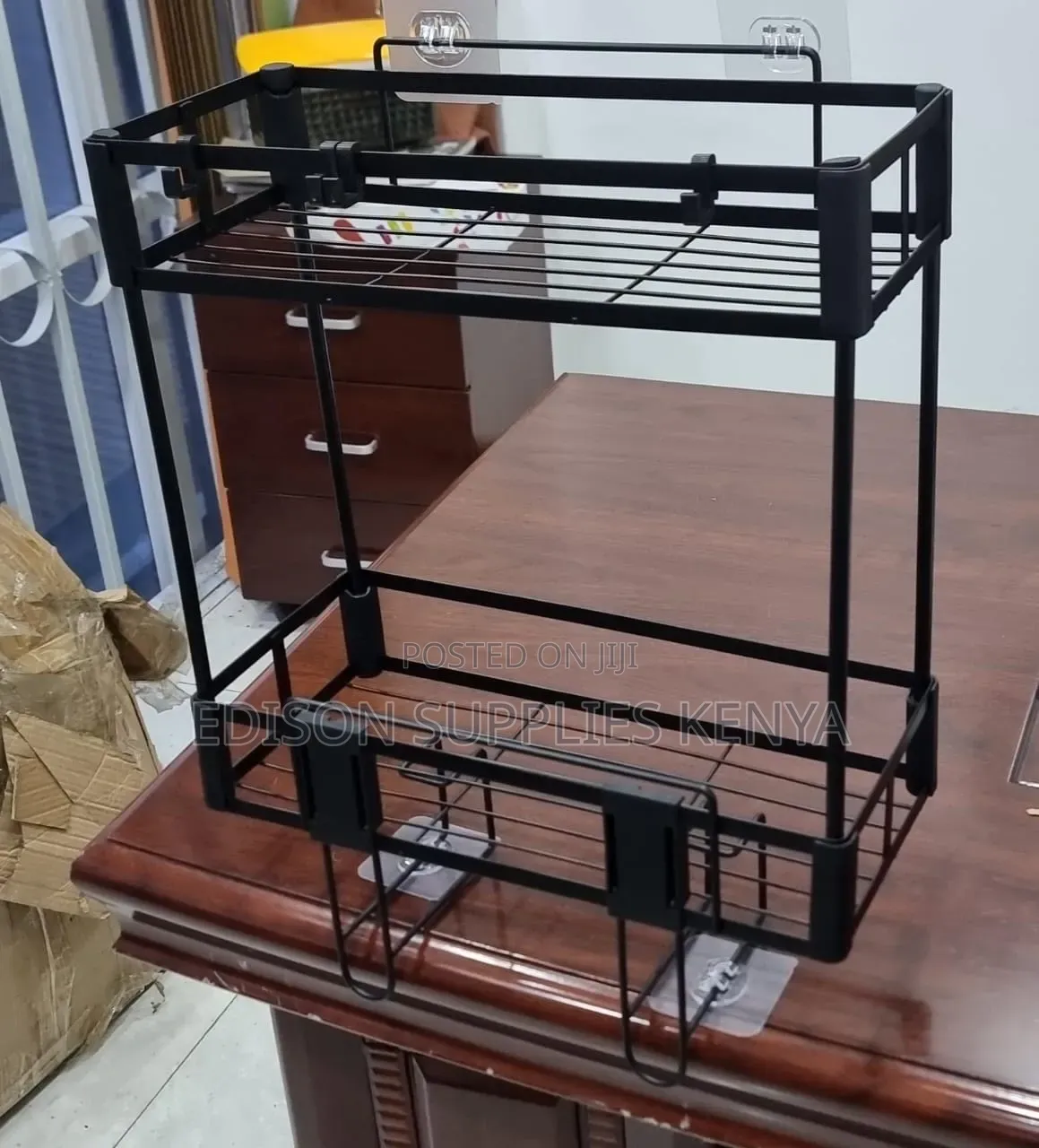 Over the Toilet Bathroom Organizer Shelf 2 Tier Caddy