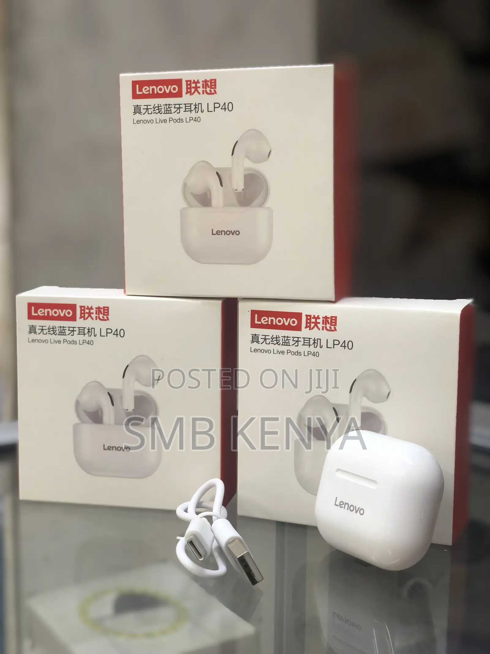 LP40 White Lenovo Live Pods