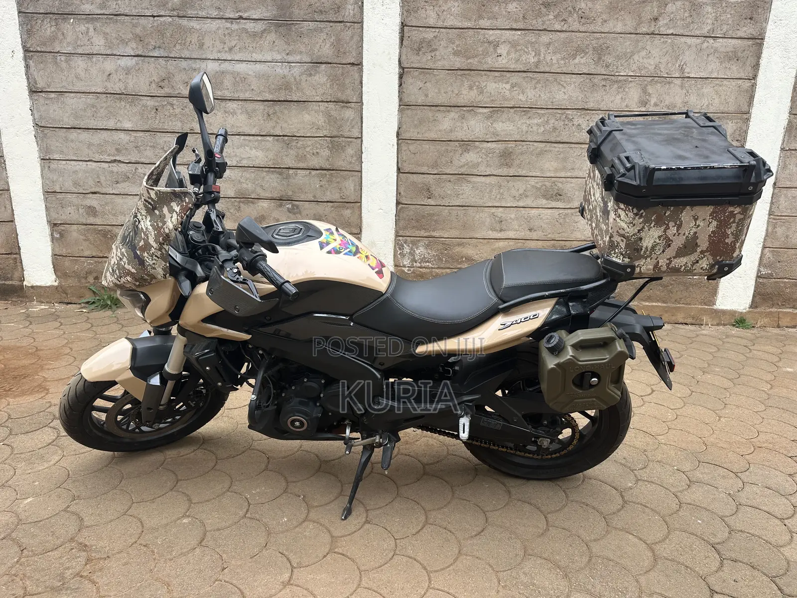Bajaj Dominar 400 2022 Brown