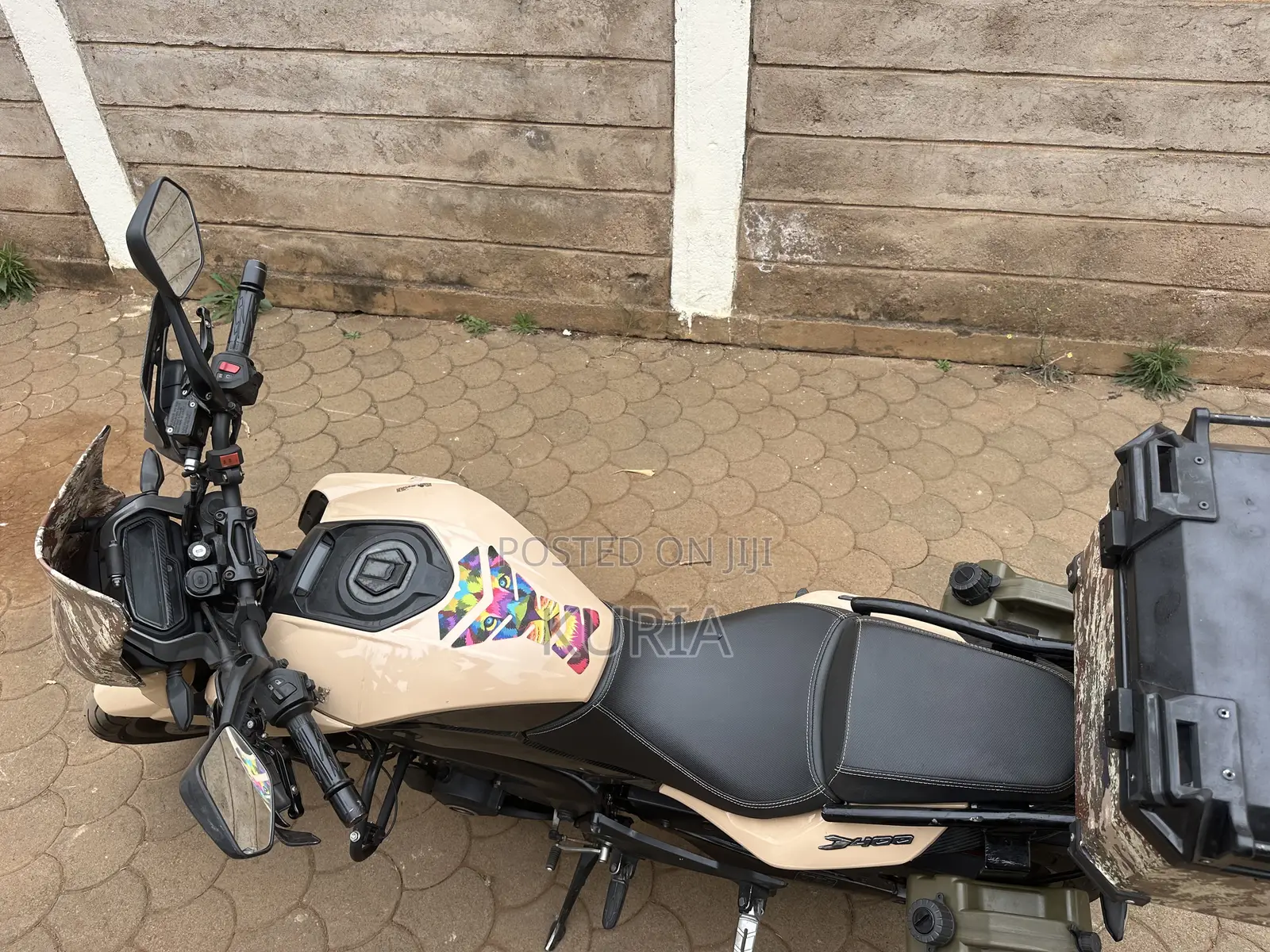 Bajaj Dominar 400 2022 Brown