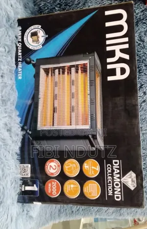 New Mika Top and Front Quartz Heater/Mika Room Heater